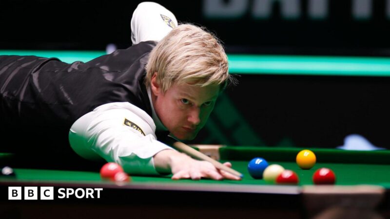Neil Robertson beats Ronnie O’Sullivan to win Saudia Arabia Masters