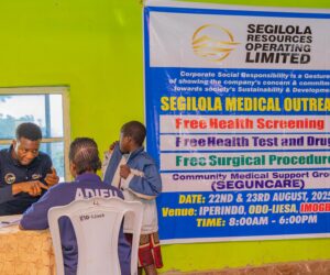 SROL’s 2025 Community Medical Outreach Reaches Over 3,000 people, Launches SegunCare to Support Community Residents with Chronic Conditions
