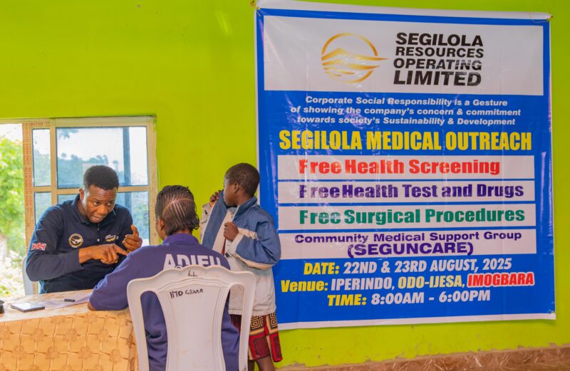 SROL’s 2025 Community Medical Outreach Reaches Over 3,000 people, Launches SegunCare to Support Community Residents with Chronic Conditions