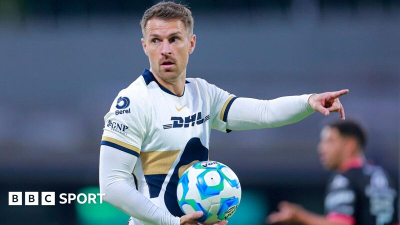 Aaron Ramsey: Wales captain makes debut in Mexico for Pumas UNAM