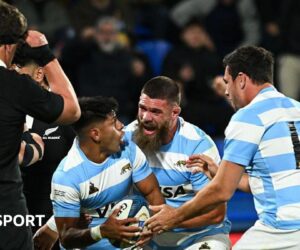 Argentina 29-23 New Zealand: Pumas stun All Blacks in Buenos Aries