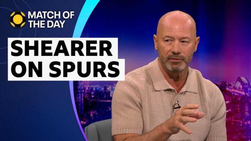 MOTD: Alan Shearer breaks down Spurs ‘midfield masterclass’