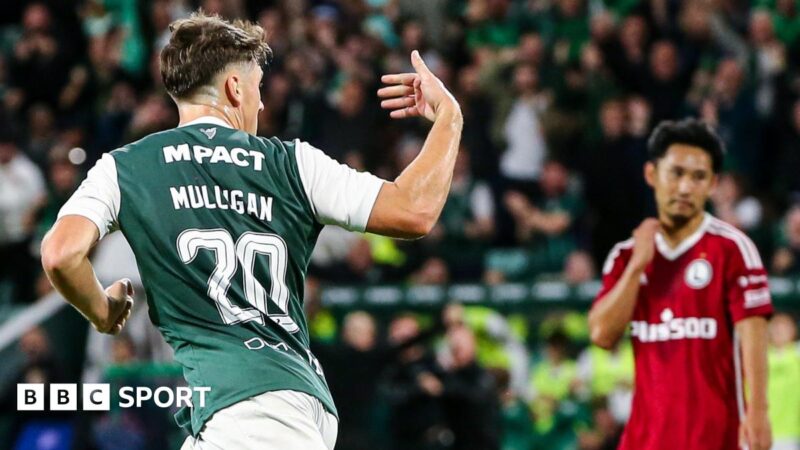 Hibernian 1-2 Legia Warsaw: Josh Mulligan drawing John McGinn comparisons at Hibs