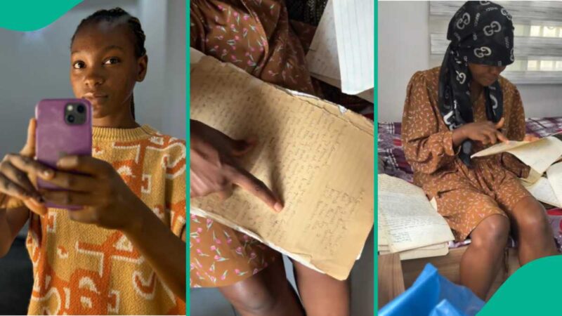 Lady Discovers Mother’s 1990s Love Letters to Her Father Asking for N900, Money for Cream, Others