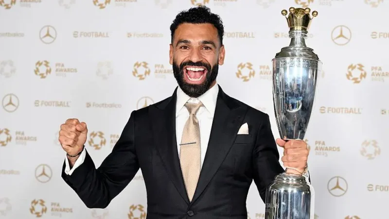 Liverpool star Mohamed Salah Wins 2025 PFA Player of the Year Award to Reach Historic Milestone