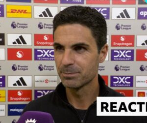 Manchester United 0-1 Arsenal: Mikel Arteta post-match interview