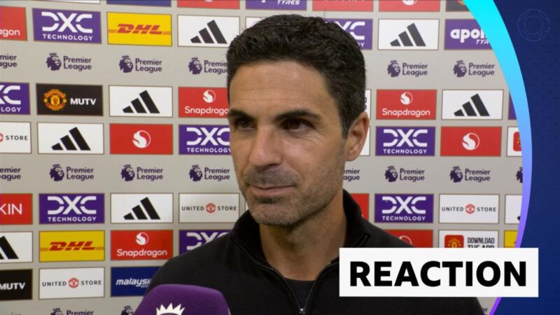 Manchester United 0-1 Arsenal: Mikel Arteta post-match interview