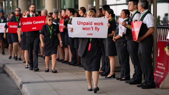 Air Canada Flight Attendants Strike, Halting Hundreds Of Flights Across Canada