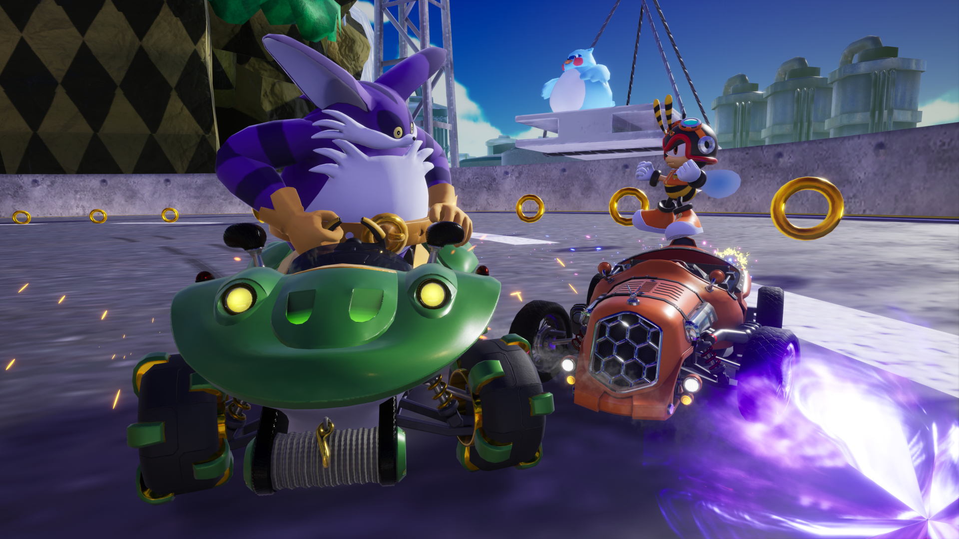 Sonic Racing: CrossWorlds preview: frantic on-track action and devilish time trial challenges