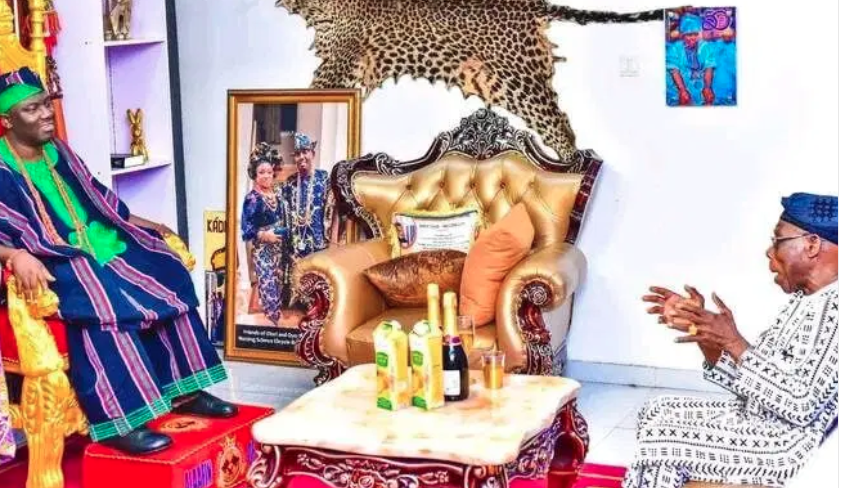 Palace Source Reveals Details Of Obasanjo’s Meeting With Alaafin