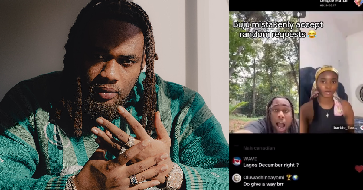 Nigerian Singer BNXN Grows Shy After Adding a Fan to his TikTok Live (WATCH)