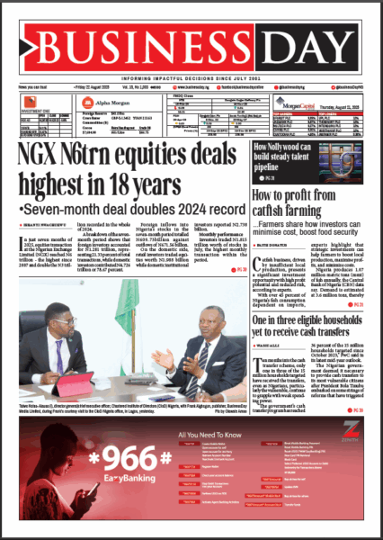 BusinessDay 22nd Aug 2025