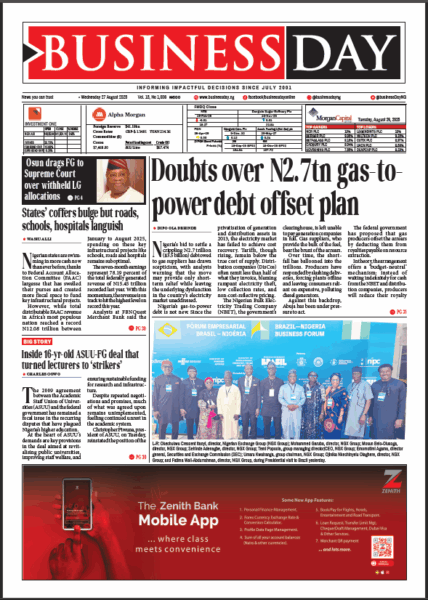BusinessDay 27th Aug 2025