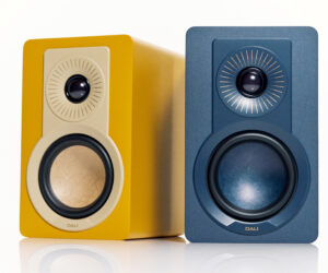 I love my Dali bookshelf speakers, so I’m really intrigued by this new budget pair that come in funky colors