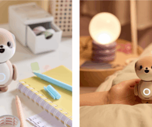 Sharp’s Poketomo targets millennial loneliness with a glowing meerkat robot AI