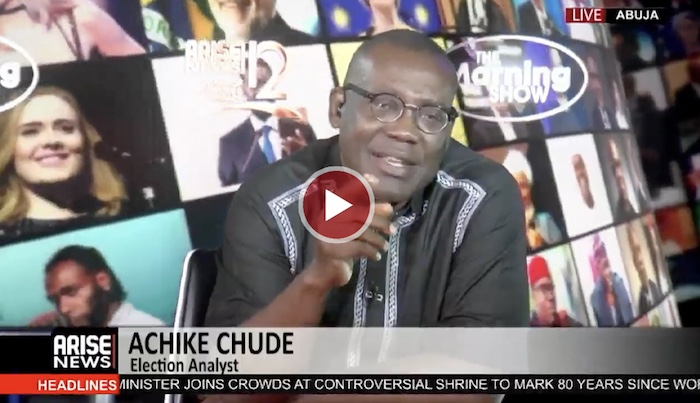 Achike Chude: Nigeria’s Political Class Is the Biggest Threat to Democracy, INEC Must Prove Credibility