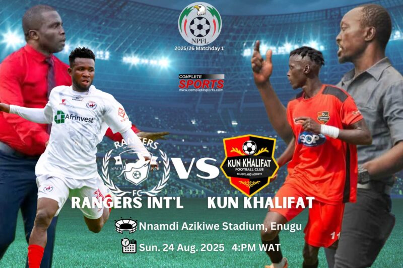 Kun Khalifat Coach Uzoho Relishes NPFL Debut Against Rangers