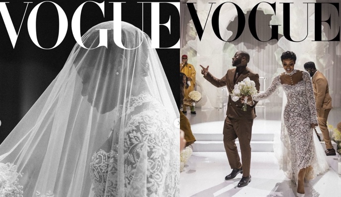 Davido and Chioma’s Miami Wedding Featured in Vogue