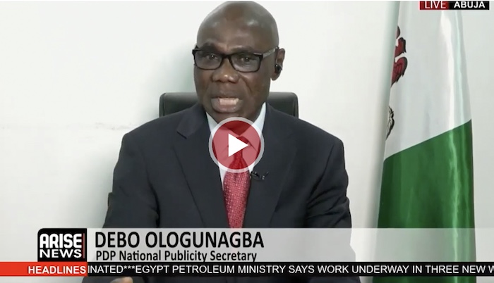 Debo Ologunagba: PDP Was Never In ICU, We Are United, Ready For Convention