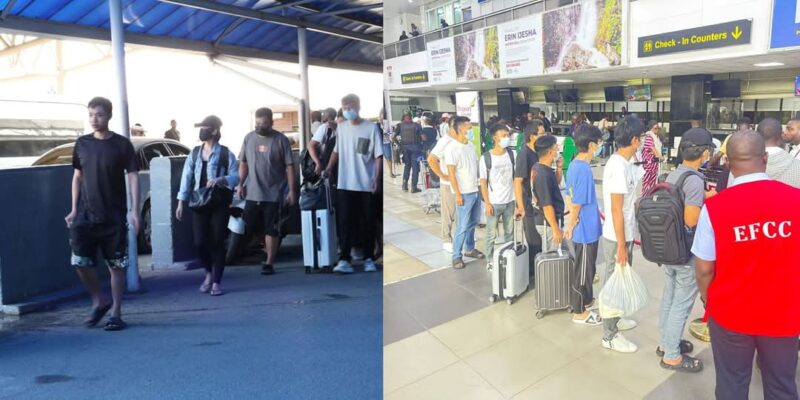 EFCC, Immigration, Repatriate 50 Chinese, One Tunisian Nationals Convicted Of Cybercrime