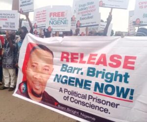 Protests Erupt At NBA Annual Conference Over Enugu Lawmaker’s Imprisonment