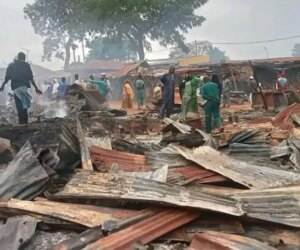 Fire guts community’s cattle market in Kwara