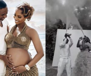 First Picture Emerges As Priscilla Ojo Welcomes Child With Husband, Juma Jux