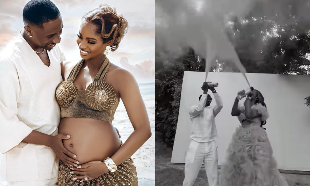 First Picture Emerges As Priscilla Ojo Welcomes Child With Husband, Juma Jux