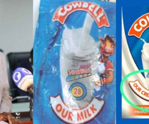 Beware! counterfeit Cowbell “Our Milk” now in circulation