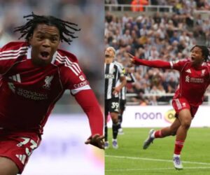 Ngumoha saves Liverpool with dramatic stoppage-time winner against Newcastle