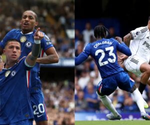 Chelsea beat Fulham 2-0 in controversial derby to go top of Premier League