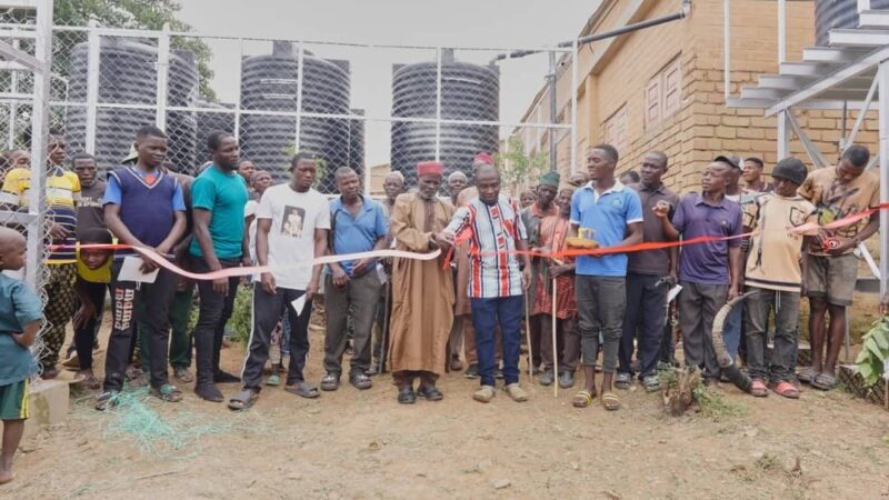 Gerda Henkel Stiftung-funded Rainwater Harvesting, Storage Project Commissioned In Plateau