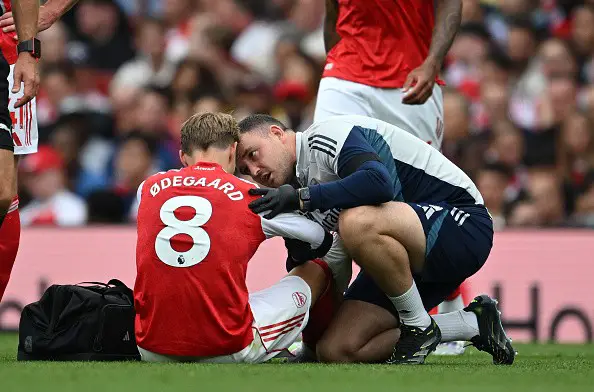 Arsenal Handed Boost After Injury Scares To Saka, Odegaard