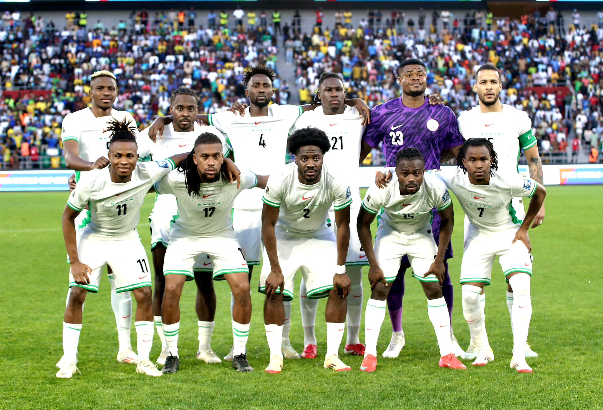 Chelle names 31-man Super Eagles squad for September World Cup Qualifiers