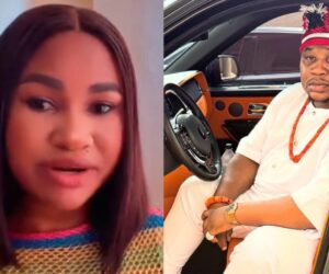 Hellen Ati blasts Cubana Chief Priest over demand to bring son to Nigeria