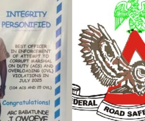 FRSC rewards officer for rejecting 104 bribes in one month