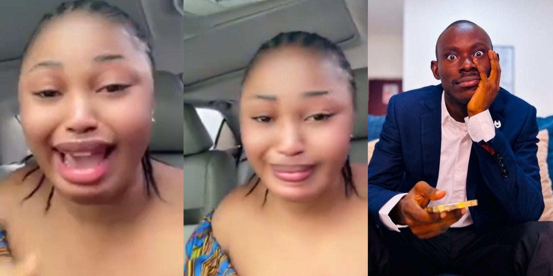 “You’ve turned our boyfriends against us” – Lady tearfully calls out Geh Geh