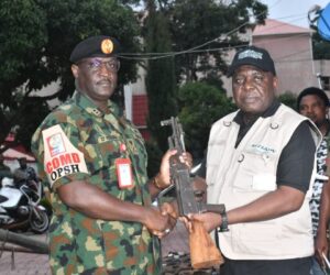OPSH Hands Over 220 Small Arms, Light Weapons To NCCSALW