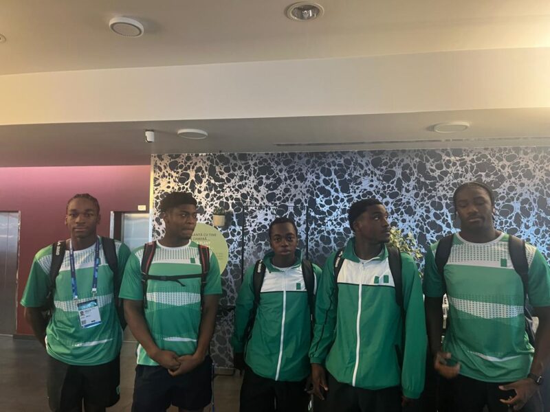 Nigerian swimmers land in Romania for 2025 World Aquatics Championships