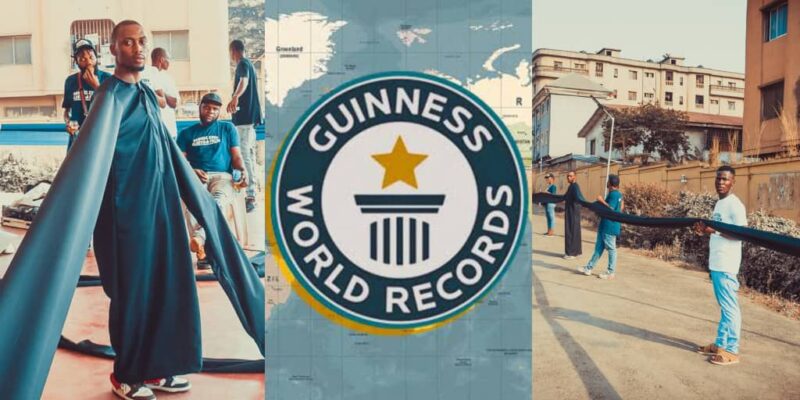 400-level student bags Guinness world record