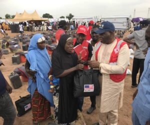 Red Cross Provides Relief Materials To Mokwa Flood Victims