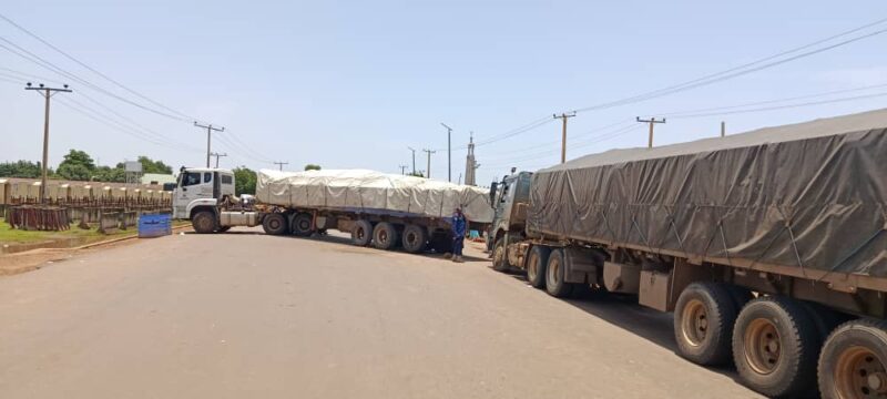 Three Heavy Trucks Block Road Amid Demands For Compensation – Independent Newspaper Nigeria