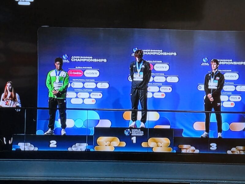 2025 World Aquatics Junior Championship: Nigeria’s Adama wins silver medal in Romania