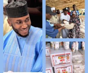 Ribadu’s son distributes fertilisers to 400 Adamawa farmers