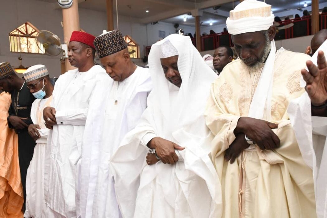 VP Shettima Represents Tinubu At Ex-VP Sambo Son’s Wedding In Kano