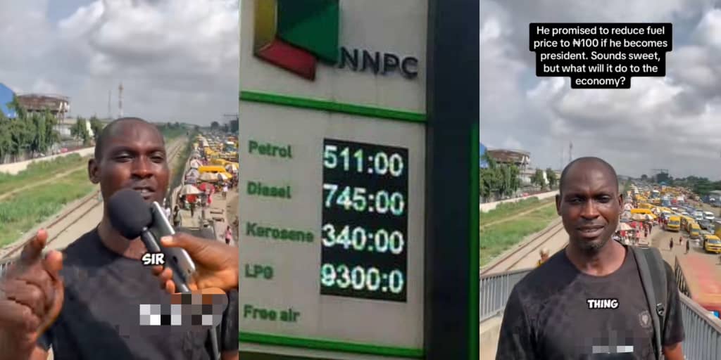 Man vows to reduce fuel price to ₦100 if elected president