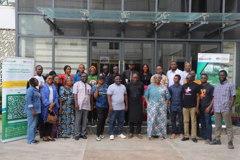 Propcom+ trains Journalists on climate-smart agriculture, targets 3.79m Nigerians