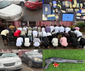 EFCC Arrests 47 Suspected Internet Fraudsters In Edo, Recover Pump-Action Rifle
