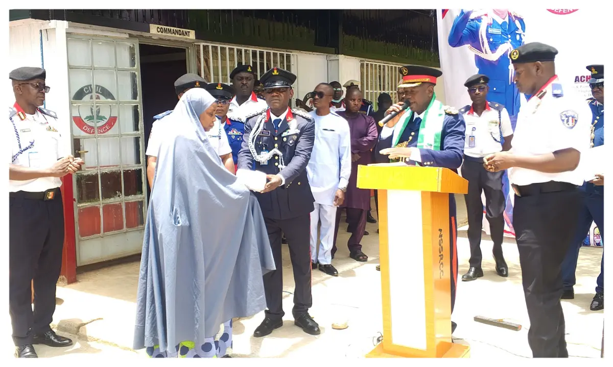 NSCDC donates N900,000 to family of slain officer in Jigawa