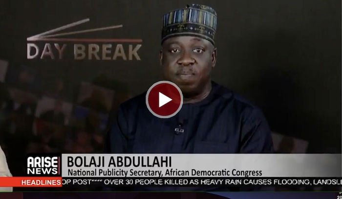 No Crisis in ADC, Bolaji Abdullahi Insists